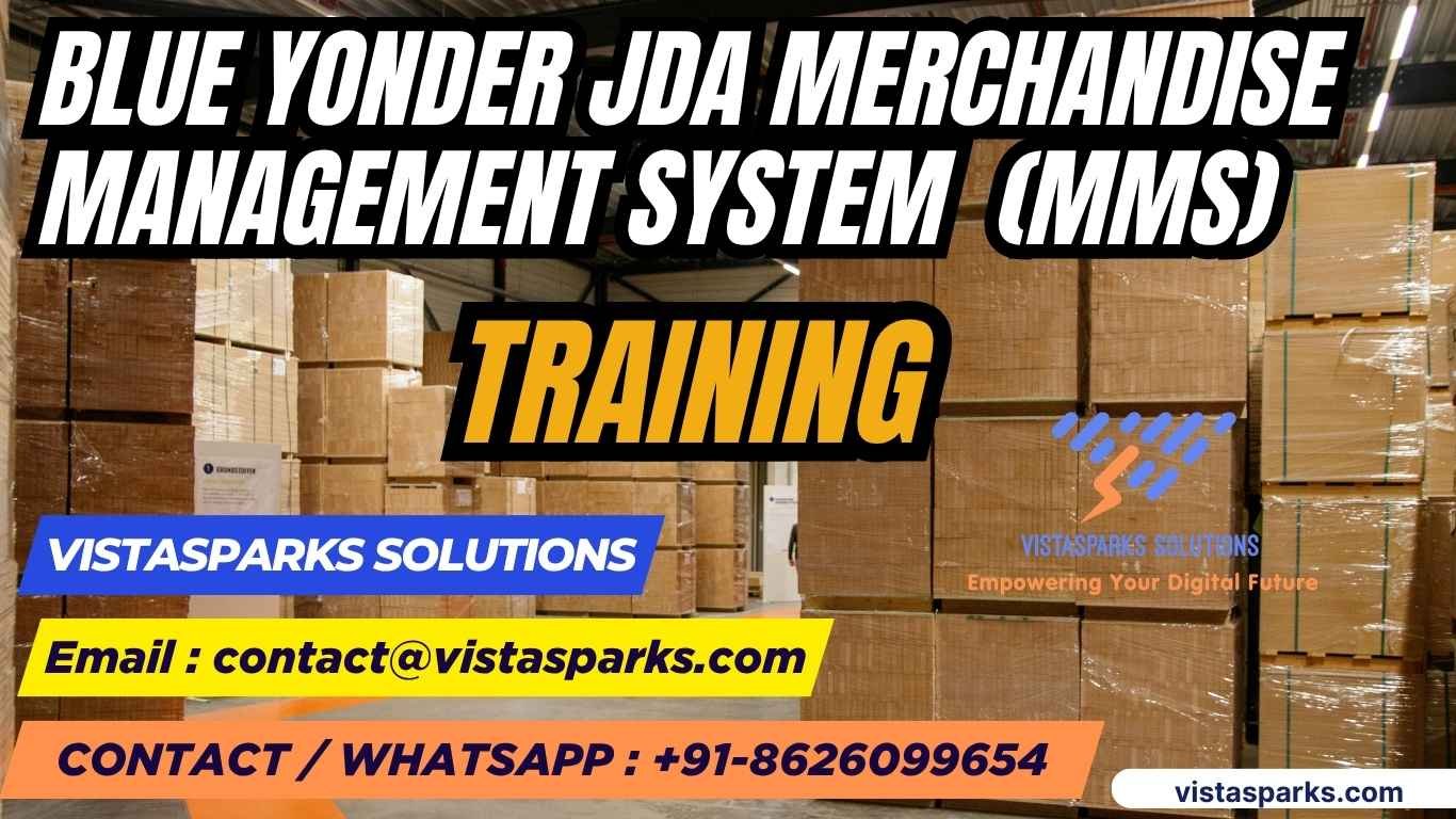 Blue Yonder JDA MMS Online Training