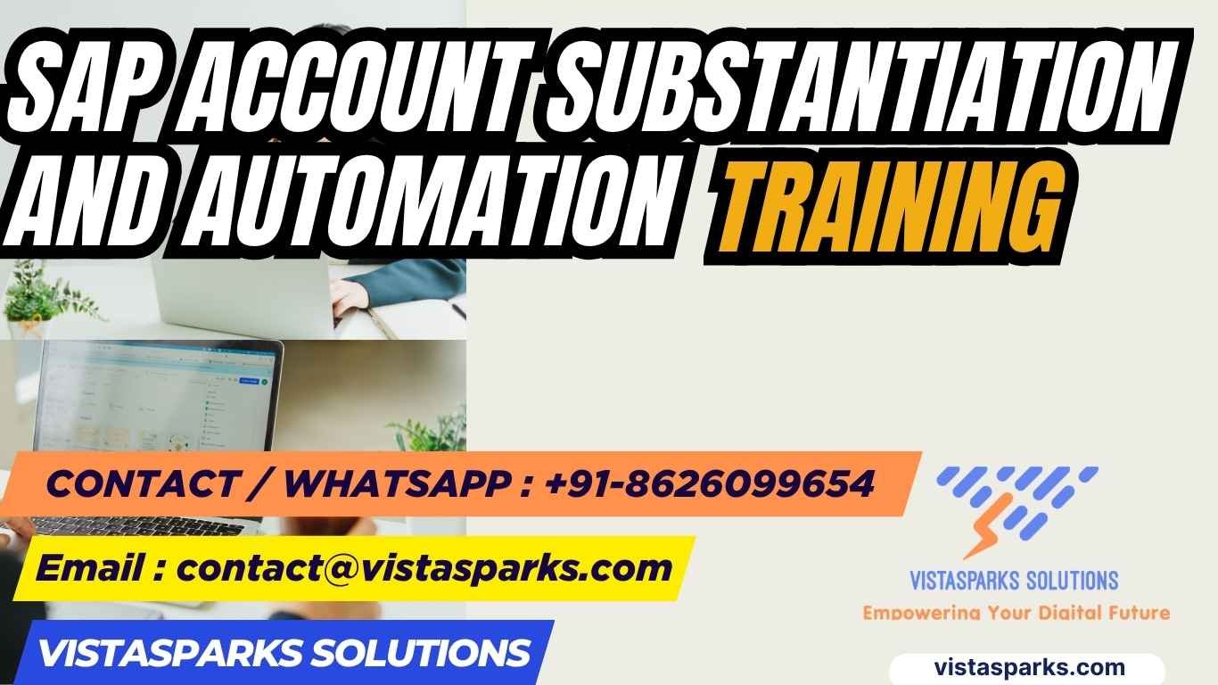 SAP Account Substantiation and Automation Training