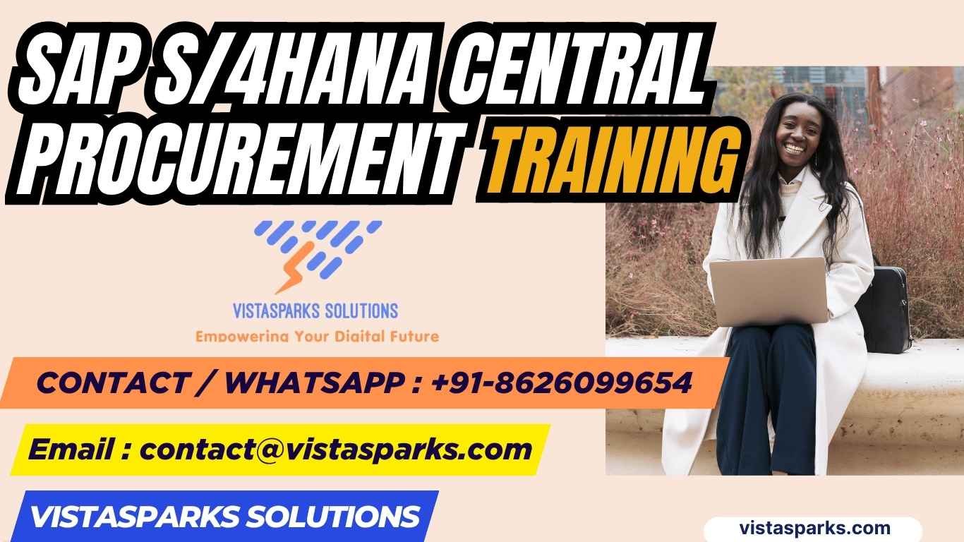 SAP S4HANA Central Procurement Training